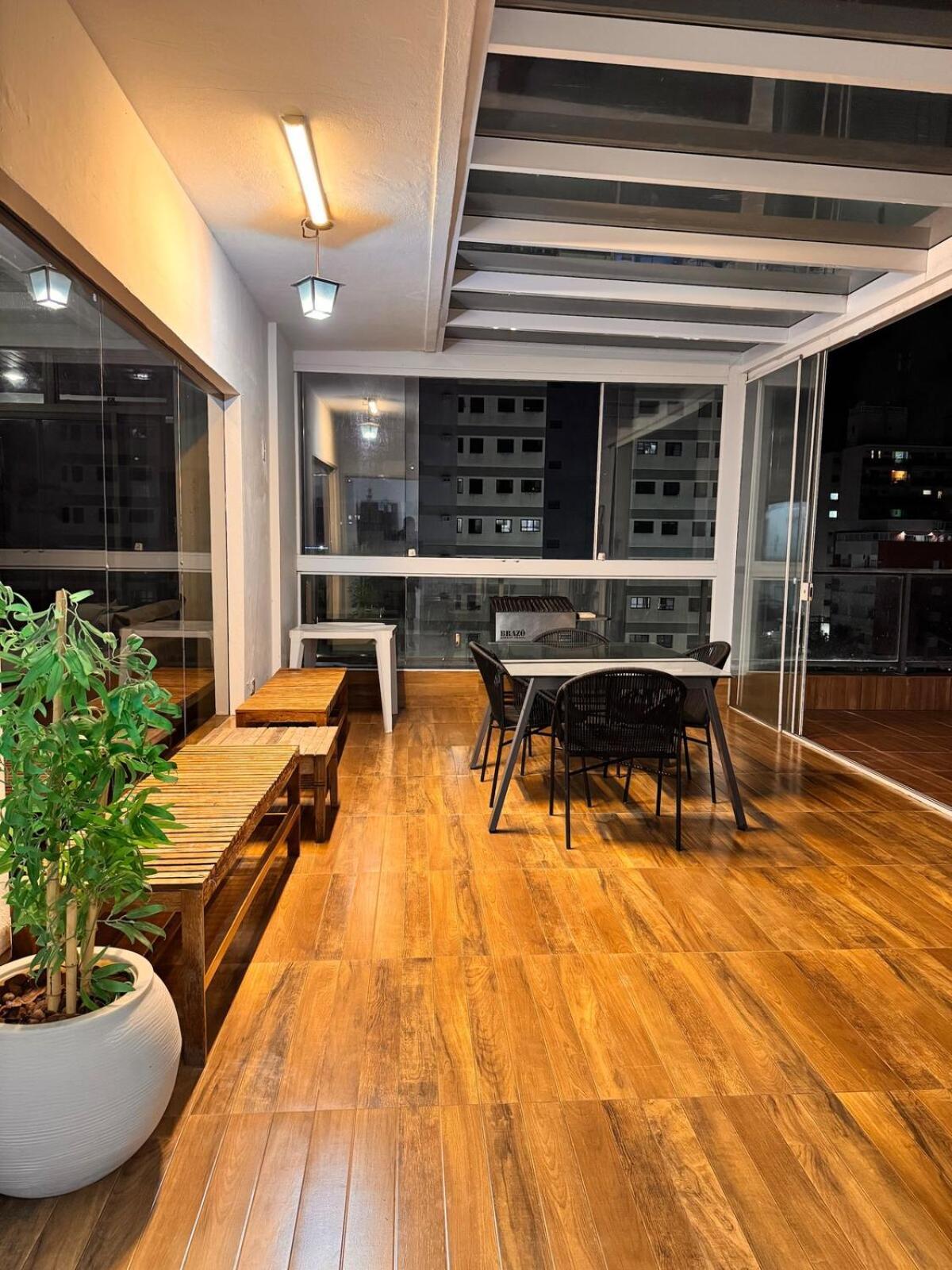 Cobertura Na Praia Da Enseada-Guaruja 180M2 10 Hospedes Bagian luar foto